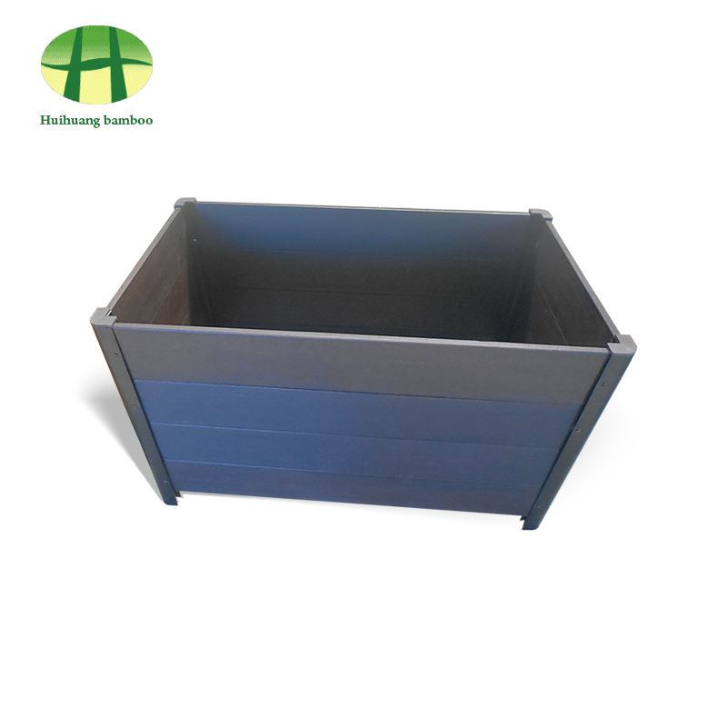 Odporna na warunki atmosferyczne donica bambusowa z kompozytowego drewna