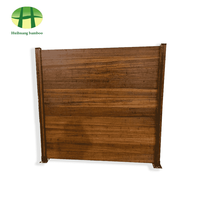 Naturalny ciężki bambusowy płot zewnętrzny