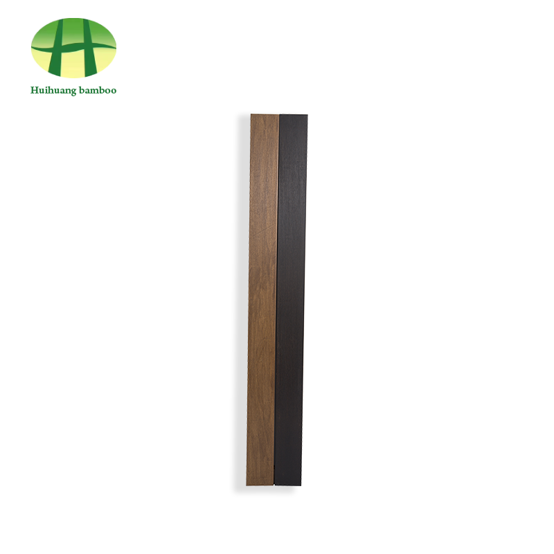 Błyszcząca, ciężka podłoga bambusowa w kolorze karbonizowanym