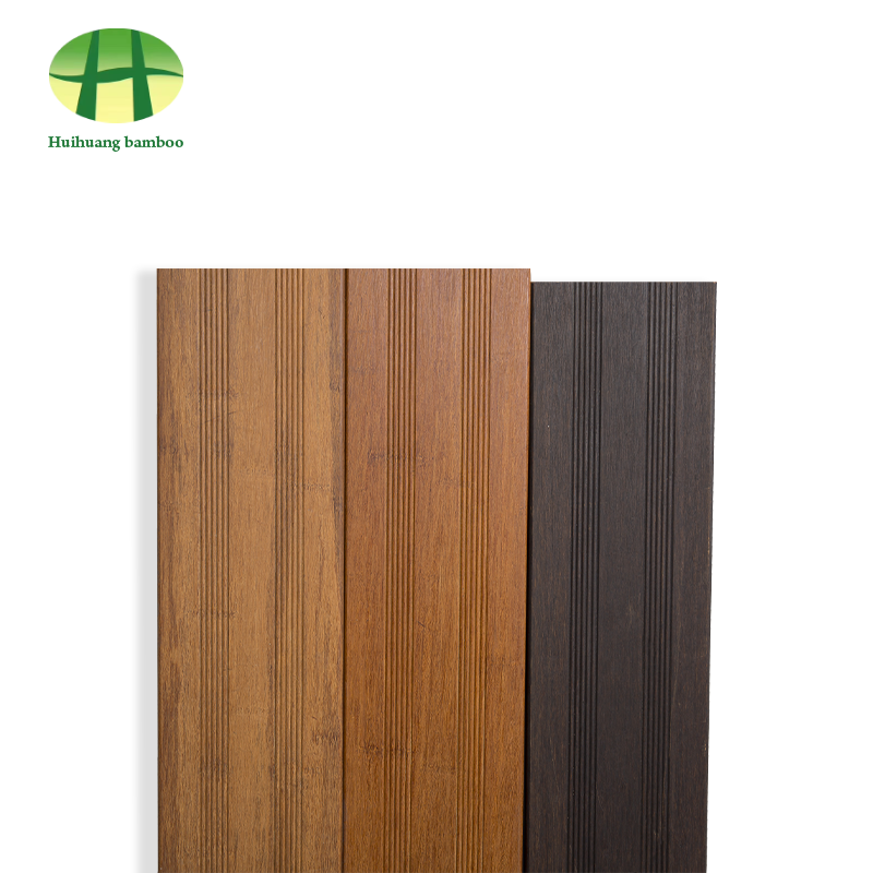 Podłoga bambusowa z podwójnymi paskami