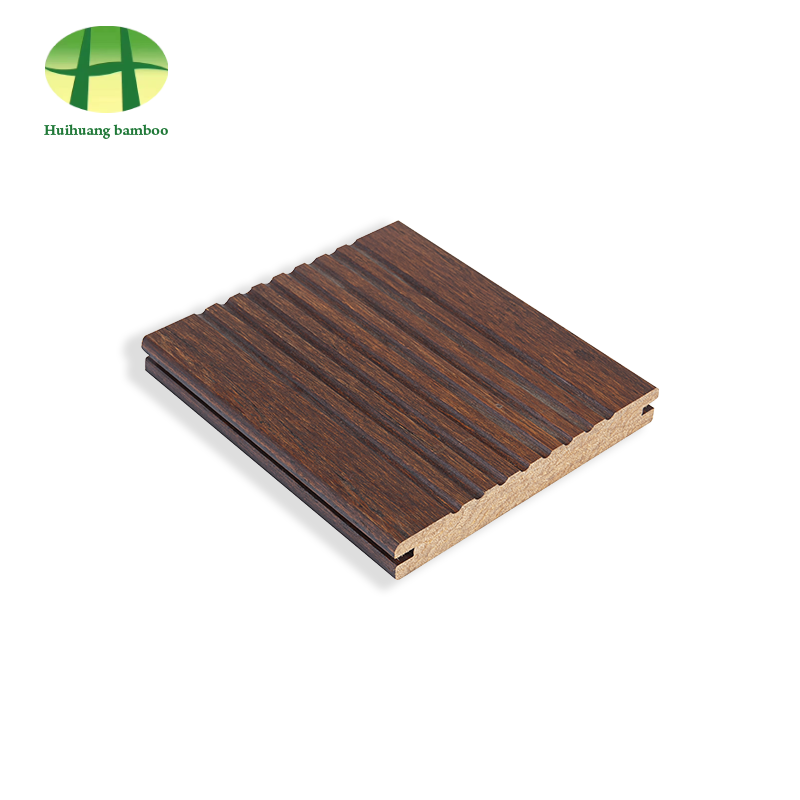 Podłoga bambusowa o dużej fali