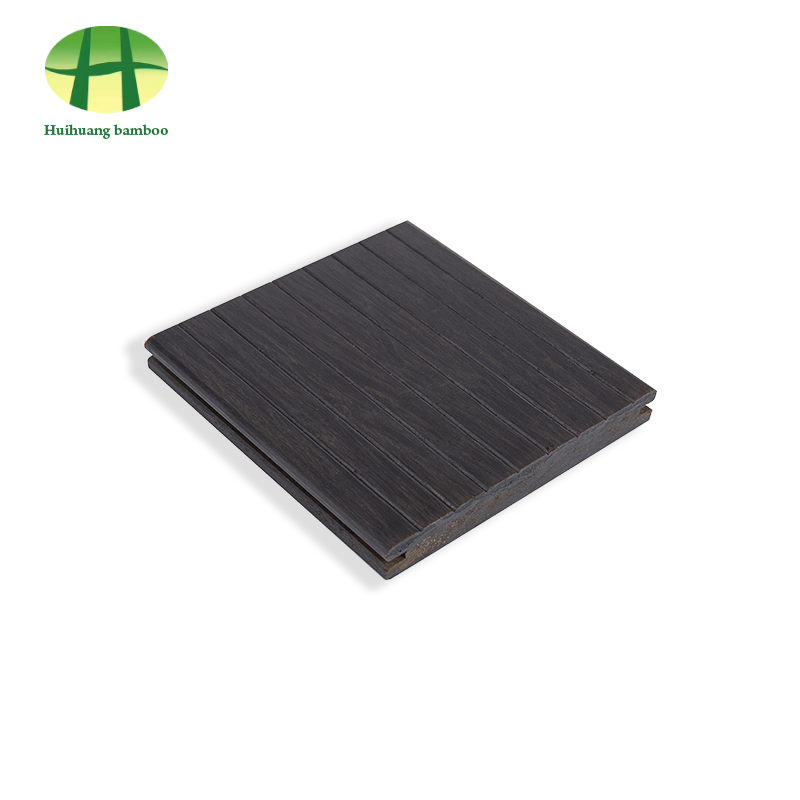 Podłoga bambusowa z małymi rowkami