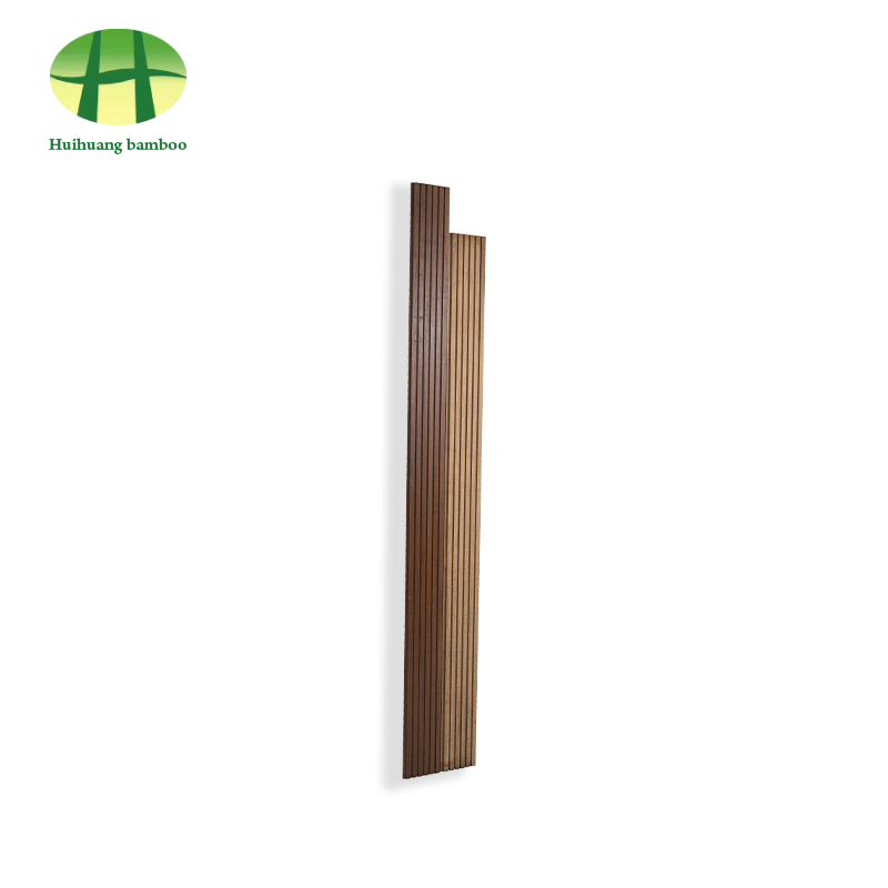 Podłoga bambusowa z dużymi rowkami