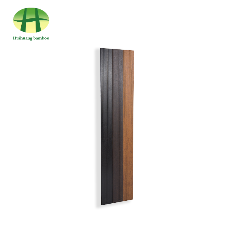 Podłoga bambusowa z małymi rowkami