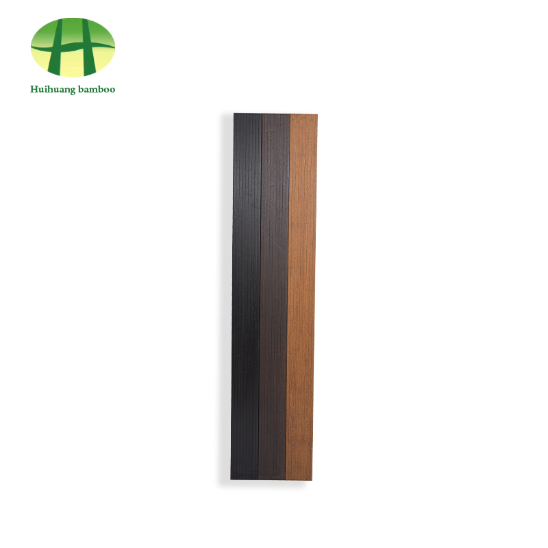 Podłoga bambusowa z małymi rowkami