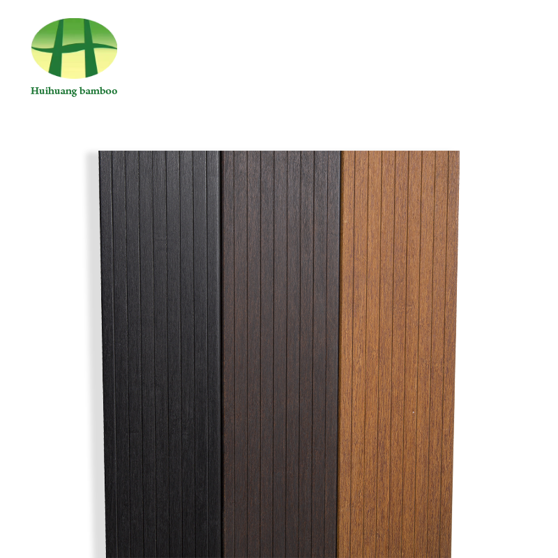 Podłoga bambusowa z małymi rowkami